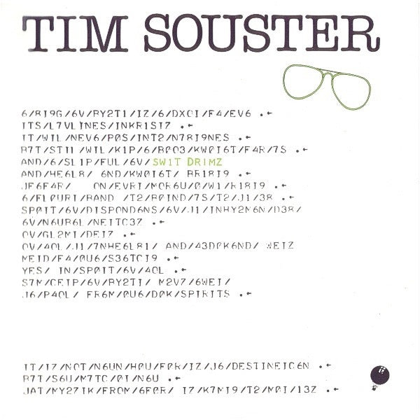 Image of Front Cover of 2514535C: LP - TIM SOUSTER, Swit Drimz (Transatlantic Records; TRAG 343, UK 1977, Gatefold) Clean vinyl, sleeve has small tear on reverse opening, otherwise VG+  VG/VG+