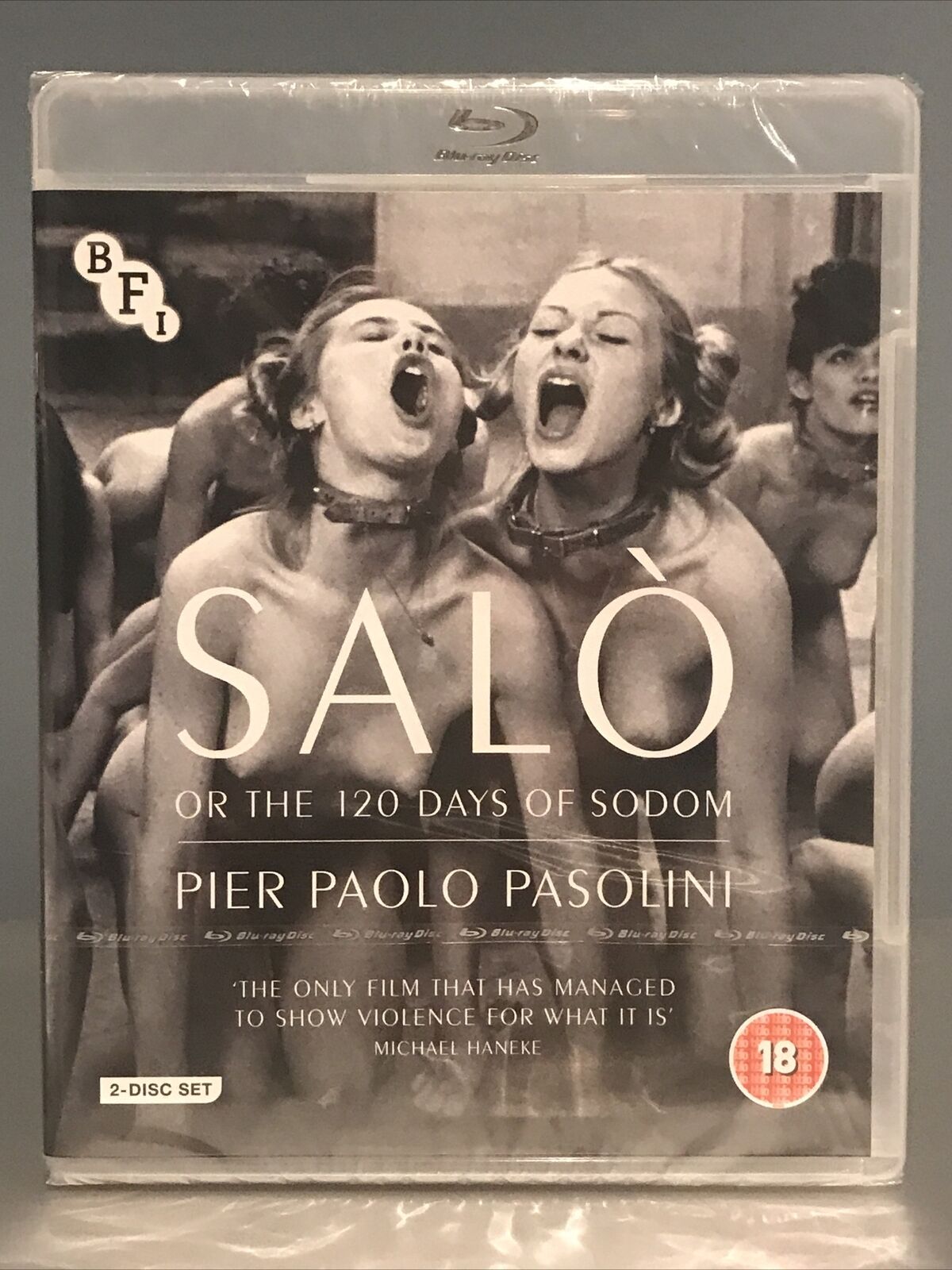 Image of Front Cover of 2534139E: 2xBlu-ray - PIER PAOLO PASOLINI, Sal , or the 120 Days of Sodom (BFI; BFIB1359, UK 2019)   VG+/VG+