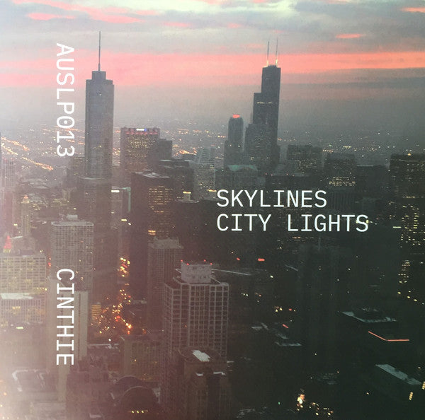 Image of Front Cover of 2544310S: LP - CINTHIE, Skylines - City Lights (Aus Music; AUSLP013, Europe 2020) one or two faint scuffs - v. minor  VG+/VG+