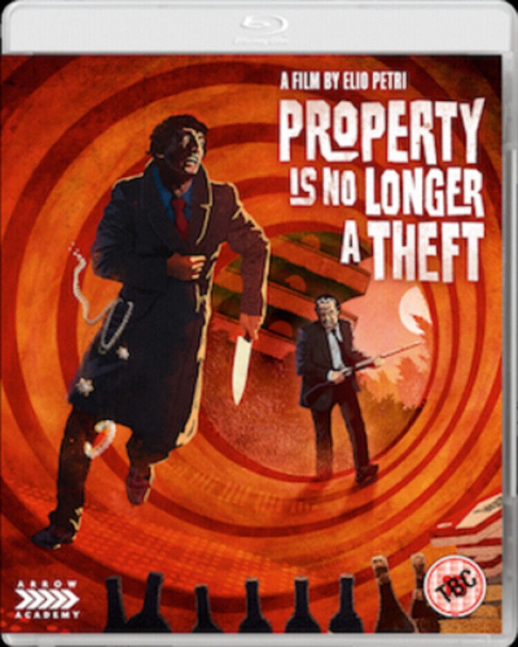 Image of Front Cover of 2514570C: 2xDVD - ELIO PETRI, Property Is No Longer Theft (Arrow Academy; FCD1432, France 2017 Reissue, Booklet, DVD and Blu Ray)   VG+/VG+