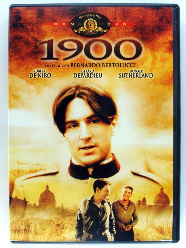 Image of Front Cover of 2634003E: DVD - ROBERT DE NIRO, GERAD DEPARDIEU, DONALD SUTHERLAND, 1900 (MGM; 10006152 M25, Europe ) Opened in shop  EX/EX