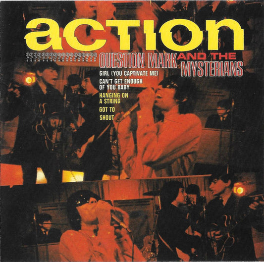 Image of Front Cover of 2654002S: CD - THE THE MYSTERIANS, Action (Move; MOVE 3001, US 1994) light marks on disc  VG/VG