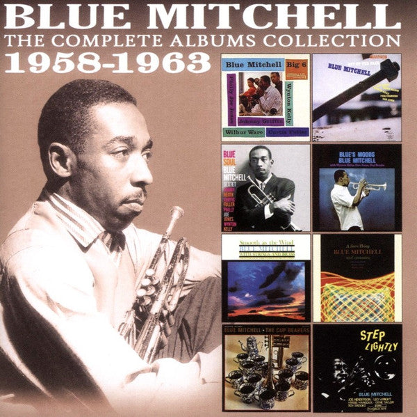 Image of Front Cover of 2654004S: 4xCD - BLUE MITCHELL, The Complete Albums Collection: 1958-1963 (Enlightenment; EN4CD9121, UK & Europe 2017)   VG/VG+