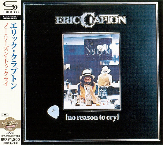 Image of Front Cover of 2634021E: CD - ERIC CLAPTON, No Reason To Cry (Polydor; UICY-25058, Japan 2011, Jewel Case) With obi  VG+/VG+