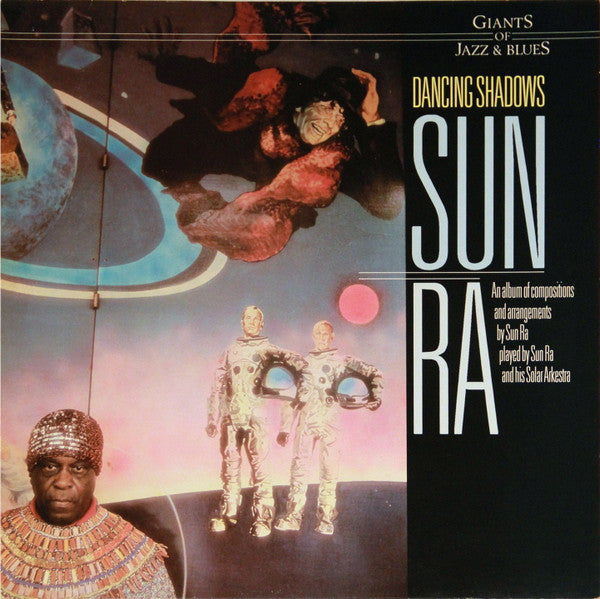 Image of Front Cover of 2624029E: LP - SUN RA, Dancing Shadows (Magic Music; LP 10013, Germany 1990 Reissue, Unofficial)   VG/VG