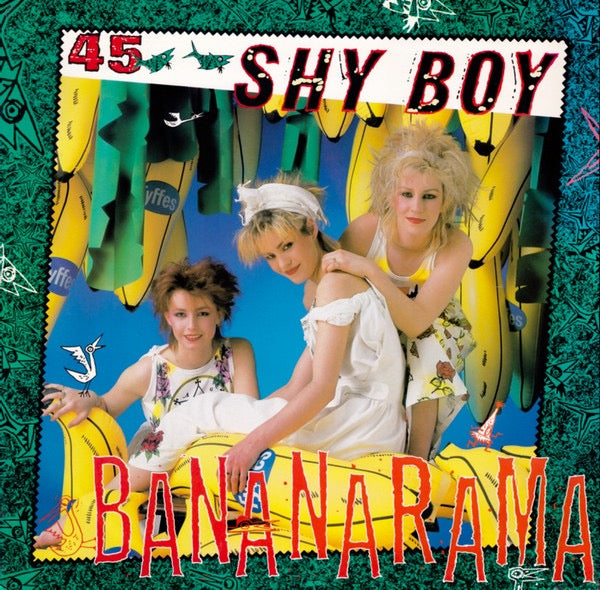 Image of Front Cover of 2614108C: LP - BANANARAMA, Shy Boy (London Records; NANX 2, UK 1982, Picture Sleeve, PRS Pressing)   VG+/VG+