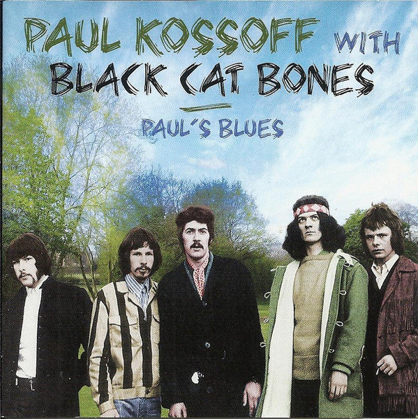 Image of Front Cover of 0316204C: 2xCD - PAUL KOSSOFF WITH BLACK CAT BONES, Paul's Blues (Sunbeam Records; SBR2CD5058, UK 2008)   VG+/VG+