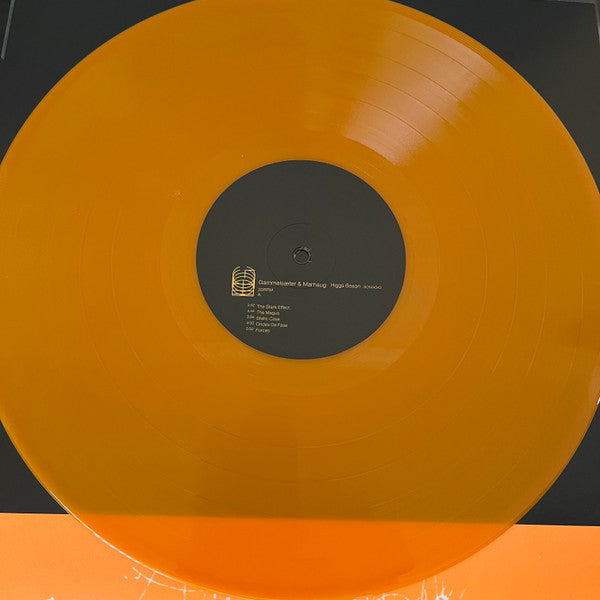 Image of Label Cover of 2624136E: LP - GAMMELS TER & MARHAUG, Higgs Boson (Ideologic Organ; SOMA043, USA & Europe 2022, Inner, Orange Vinyl)   VG+/VG+