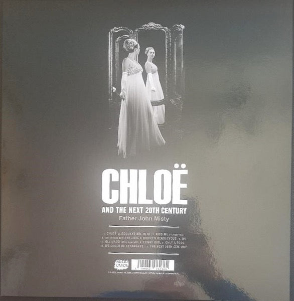 Image of Back Cover of 2xLP - EX/VG - FATHER JOHN MISTY, Chlo  And The Next 20th Century (Bella Union; BELLA1274V, Europe 2022, Gatefold, 2 Inners & Insert), Still In Opened Shrinkwrap With Hype Sticker,  - 3216147C