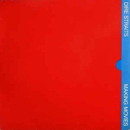 Image of Front Cover of LP - VG/G+ - DIRE STRAITS, Making Movies (Vertigo Orange Label; 6359 034, UK 1980, Inner, Inverted Commas Around Title on Label, No Carousel Waltz Credit on Label), ,  - 2226407E