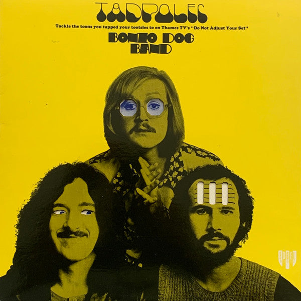 Image of Front Cover of 2644218S: LP - BONZO DOG BAND, Tadpoles (Edsel Records; XED 186, UK 1986 Reissue, Die Cut Sleeve, Inner)   VG+/VG+