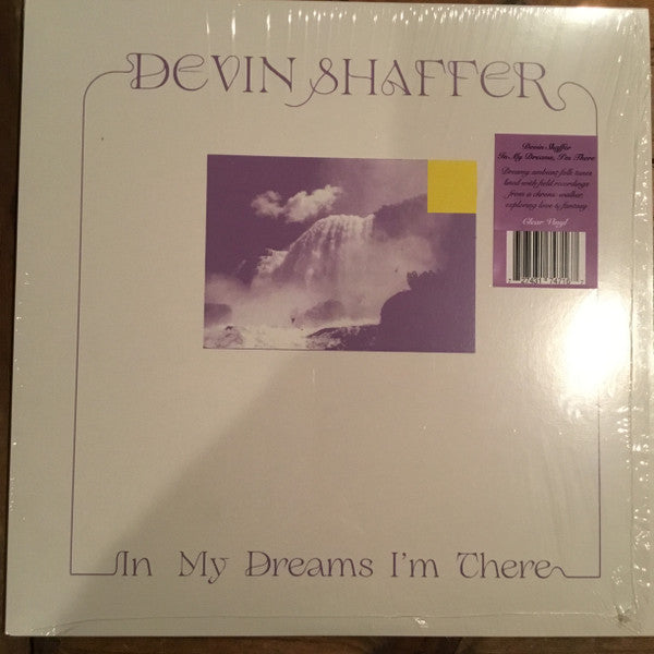 Image of Front Cover of 2624299E: LP - DEVIN SHAFFER, In My Dreams I'm There (American Dreams Records ; 21 ADR, US 2021, Insert, Clear Vinyl) Still In Stickered Shrinkwrap  EX/EX