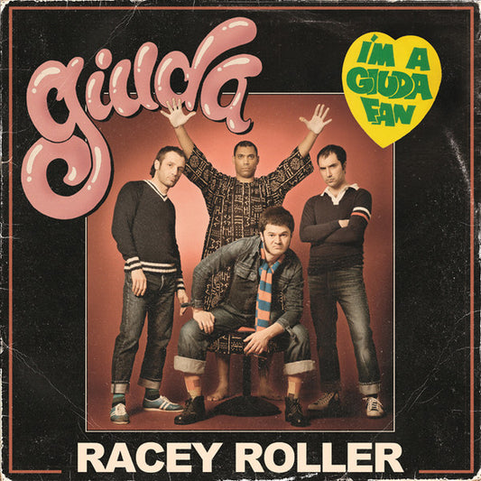 Image of Front Cover of 2624369E: LP - GIUDA, Racey Roller (Dead Beat Records; DB 90, US 2010)   VG/VG