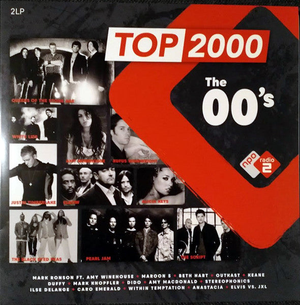 Image of Front Cover of 2644372S: 2xLP - VARIOUS, Top 2000: The 00's (Music On Vinyl; MOVLP2803, Netherlands 2021, Gatefold)   VG+/VG+