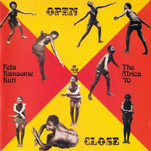 Image of Front Cover of 2614545C: CD - FELA RANSOME KUTI & THE AFRICA '70, Open & Close/He Miss Road (Victor; VICJ-5065, Japan 1994 Reissue, Jewel Case, Inner, No Obi)   VG+/VG+