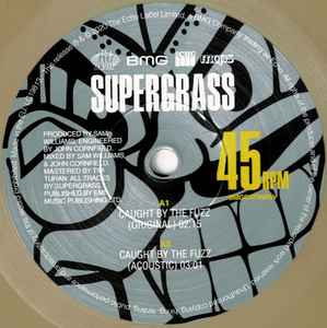 Image of Label Cover of 2644353S: LP - SUPERGRASS, Caught By The Fuzz (BMG; BMGCAT999SV, Europe 2020 Reissue, Inner, Recycled 140g vinyl and sleeve, No hpye sticker on PVC) No hype sticker on PVC  VG+/VG+