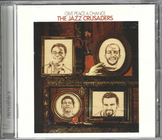 Image of Front Cover of 2614546C: CD - THE JAZZ CRUSADERS*, Give Peace A Chance (Big Break Records ; CDBBR0230, UK & Europe 2013 Reissue, Jewel Case, Inner)   VG+/VG+