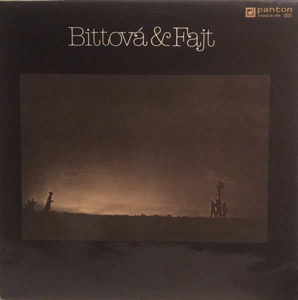 Image of Front Cover of 2714074C: LP - BITTOV  & FAJT, Bittov  & Fajt (Panton; 81 0795-1311, Czechoslovakia 1988, Picture sleeve) Ringwear on sleeve. Light evidence of previous price sticker on back of cover.  VG/VG+