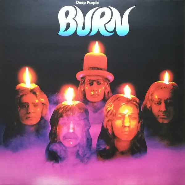 Image of Front Cover of 2714061C: LP - DEEP PURPLE, Burn (Purple Records; TPS 3505, Europe 2018 Reissue, Purple Vinyl)   VG+/VG+