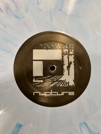 Image of Back Cover of 2724101E: 12" - DOUBLE O, TIM REAPER & DWARDE, MANI FESTO, Uranus (Rupture London; PLANETR 07, UK 2023, Blue Marbled Vinyl )   /VG+