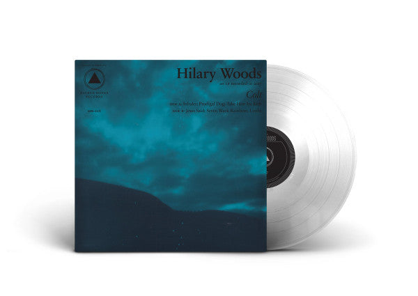 Image of Back Cover of 2724080E: LP - HILARY WOODS, Colt (Sacred Bones Records; SBR-201, Worldwide 2022, Clear Vinyl)   VG+/VG+