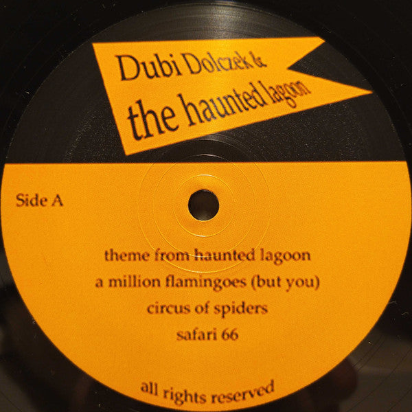 Image of Label Cover of 2724119E: LP - DUBI DOLCZEK, Dubi Dolczek and The Haunted Lagoon (Tape Room Records; TRR 001, UK 2015)   VG+/VG+