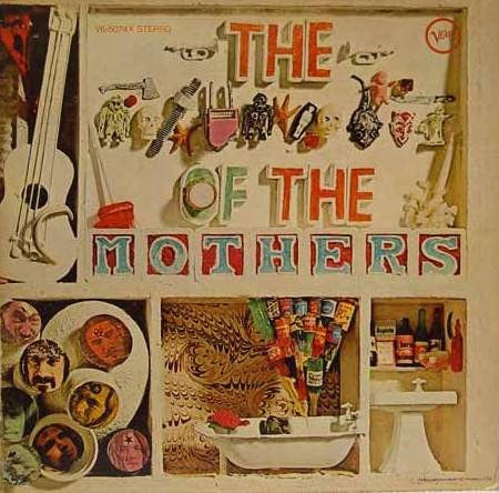 Image of Front Cover of 2714180C: LP - THE MOTHERS OF INVENTION, The **** Of The Mothers (Verve Records; 710 022, Germany 1969, Laminated Gatefold Sleeve)   VG+/VG+