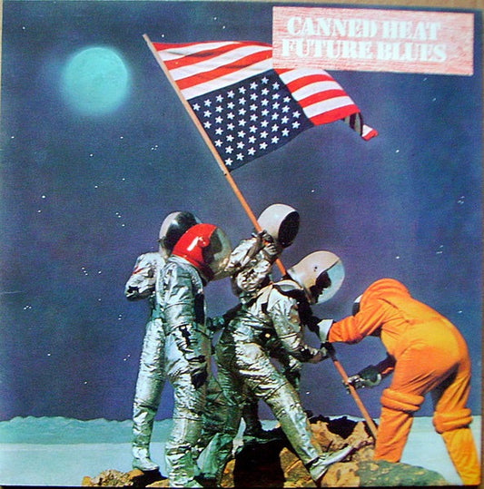 Image of Front Cover of 2714251C: LP - CANNED HEAT, Future Blues (BGO Records; BGOLP49, UK 1989 Reissue, Gatefold) Strong VG+, Clean copy all round  VG+/VG+