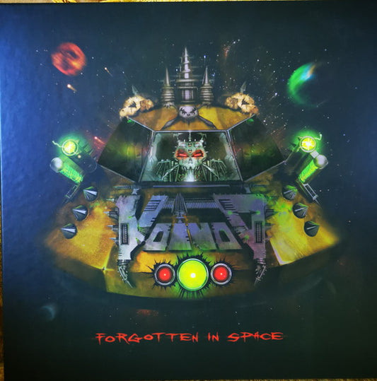 Image of Front Cover of 2724282E: 6xLP - VO VOD, Forgotten In Space (Noise; NOISEBOX106, Germany 2022, Box Set, 6 Coloured Vinyl LPs, DVD and Memory Stick)   VG+/VG+