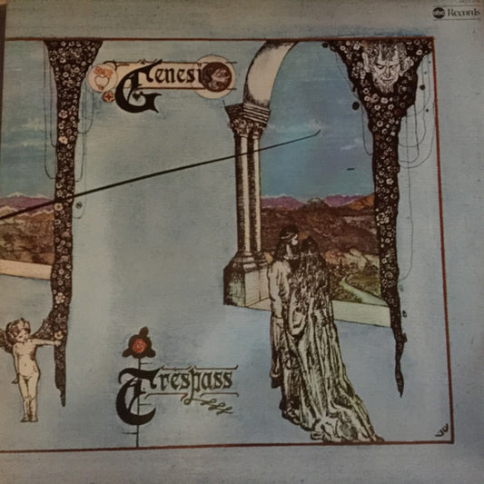 Image of Front Cover of 2724284E: LP - GENESIS, Trespass (ABC Orange Concentric Rings; ABCX-816, US 1974 Reissue, Gatefold, Terre Haute Pressing)   VG+/VG+