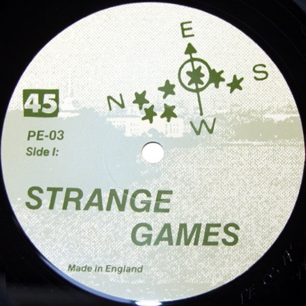 Image of Label Cover of 2714306C: LP - VARIOUS, Strange Games: (Leningrad) (Points East; PE-03, UK 1989, Insert) Strong VG+  VG+/VG+