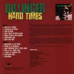 Image of Back Cover of 2744230S: LP - DILLINGER, Hard Times (Kingston Sounds; KSLP028, UK 2011, Picture sleeve) Lightest of marks. Cover in shrink (opened)  EX/VG+