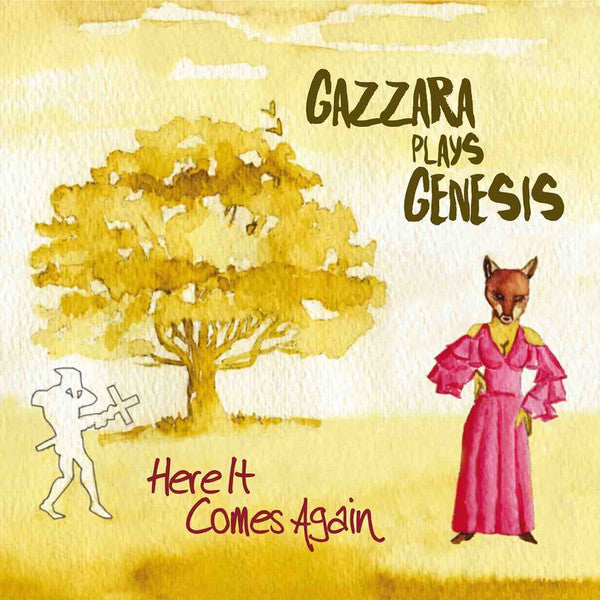 Image of Front Cover of 2734024E: CD - GAZZARA, Here It Comes Again (Gazzara Plays Genesis) (Irma Records; IRM 1854, Italy 2020)   VG+/VG+