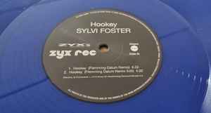 Image of Label Cover of 2744262S: 12" - SYLVI FOSTER, Hookey (ZYX Music; MAXI 1074-12, Germany 2022, Picture Sleeve) blue vinyl. sleeve in good shape  VG+/VG+