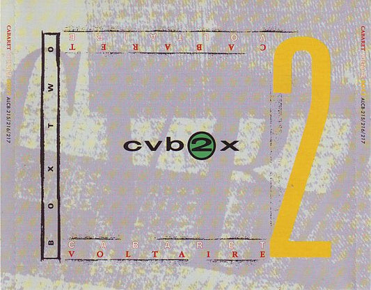 Image of Front Cover of 2754073S: 3xCD - CABARET VOLTAIRE, Box 2 (Mute ; ALCB 215/216/217, Japan 1991)   VG+/VG+