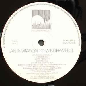 Image of Label Cover of 2714396C: LP - VARIOUS, An Invitation To Windham Hill (Windham Hill Records; WHA 1, UK 1985, Insert) Shop sticker bottom rear of sleeve.  VG/EX