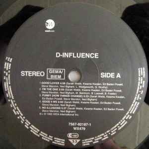 Image of Label Cover of 2814050C: 12" - D-INFLUENCE, Good 4 We (EastWest Records America; 7567-92187-1, UK & Europe 1992, Picture sleeve) Light marks only. Promo sticker on back of sleeve. Light wear to sleeve.  VG+/VG