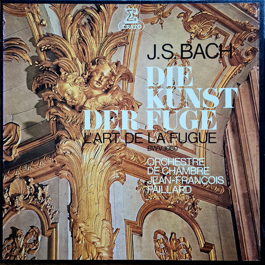 Image of Front Cover of 2724308E: 2x12" - JEAN-FRAN OIS PAILLARD, ORCHESTRE DE CHAMBRE JEAN-FRAN OIS PAILLARD, Bach: Die Kunst Der Fugue / L'Art De La Fugue, BWV1080 (Erato; STU 71121, France 1978, Box Set, Booklet)   VG+/VG+