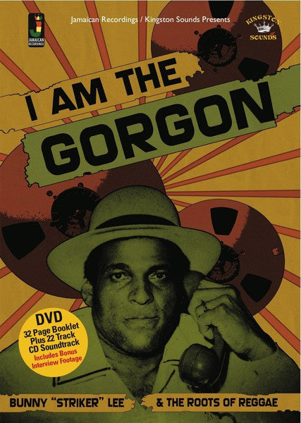 Image of Front Cover of 2834029E: 2xDVD - BUNNY "STRIKER" LEE, I Am The Gorgon (Kingston Sounds ; KSDVD046, UK 2014, DVD + CD)   VG+/VG+