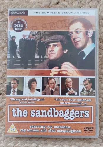 Image of Front Cover of 2834038E: 2xDVD - ROY MARSDEN, The Sandbaggers - Series 2 (Network; 7952440, Europe 2006)   VG+/VG+