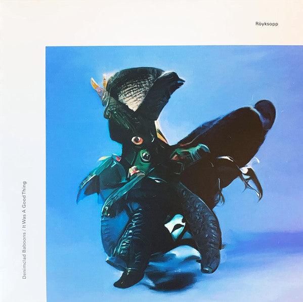 Image of Front Cover of 2834044E: Books - R YKSOPP, Denimclad Baboons / It Was A Good Thing (Electronic Sound ; ES792, UK 2022, Electronic Sound Magazine and Blue 7") 7" Vinyl is sealed  EX/EX