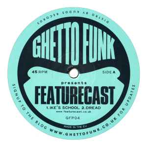 Image of Front Cover of 2844037S: 12" - FEATURECAST*, Ghetto Funk Presents: Featurecast (Ghetto Funk; GFP04, UK 2011) one hairline and a faint storage mark - v. minor  /VG