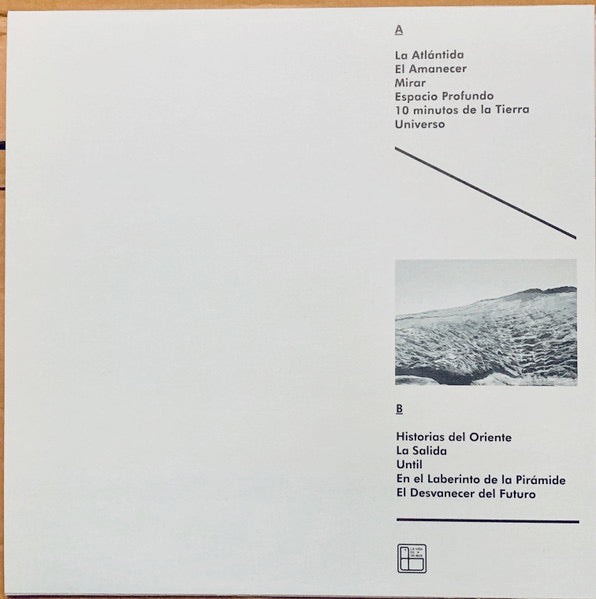 Image of Back Cover of 2824129E: LP - FATAMORGANA, Terra Alta (La Vida Es Un Mus; MUS188, Europe 2019, Picture Sleeve, Inner & Insert, Blue Vinyl)   EX/EX