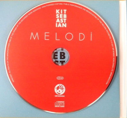 Image of Label Cover of 2854035S: CD - KIT SEBASTIAN, Melodi (Mr Bongo ; MRBCD227, UK 2021)   VG+/G