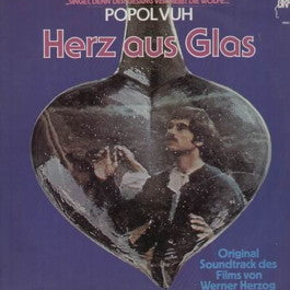 Image of Front Cover of LP - VG+/VG+ - POPOL VUH, Herz Aus Glas (Wah Wah; LPS160DE, Spain 2015 Reissue, Insert, Clear Vinyl), Stickered plastic outer, opened at top,  - 1926410E