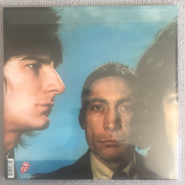 Image of Back Cover of 3414175C: LP - THE ROLLING STONES, Black And Blue (Rolling Stones Records; COC 59106,  2021 Reissue, Gatefold, Inner & Insert, Stickered Outer Plastic Sleeve, Red Vinyl, Half-Speed Master, Limited Edition)   VG+/VG+