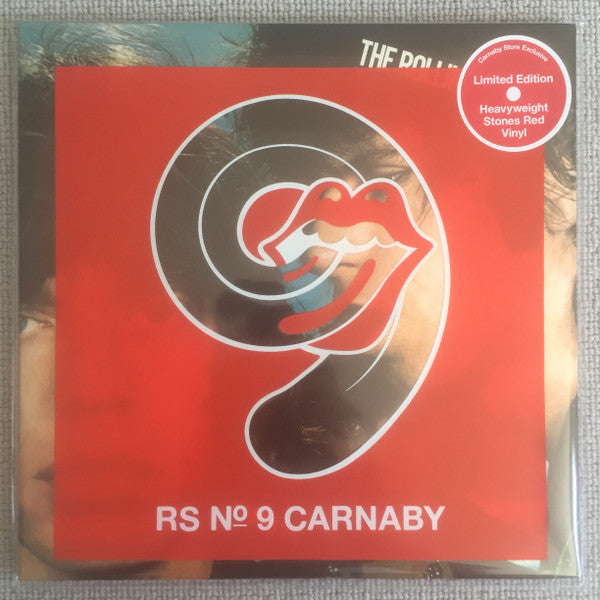 Image of Front Cover of 3414175C: LP - THE ROLLING STONES, Black And Blue (Rolling Stones Records; COC 59106,  2021 Reissue, Gatefold, Inner & Insert, Stickered Outer Plastic Sleeve, Red Vinyl, Half-Speed Master, Limited Edition)   VG+/VG+