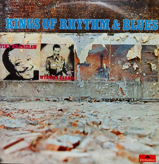 Image of Front Cover of LP - VG+/VG+ - TINY BRADSHAW, WYNONIE HARRIS, Kings Of Rhythm & Blues (Polydor; 623 273, UK 1968, Laminated sleeev, Stereo), Light ringwear.,  - 4246184S