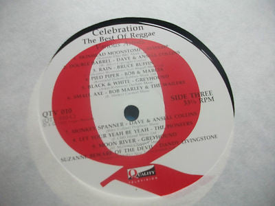 Image of Label Cover of 2824349E: LP - VARIOUS, Celebration - The Best Of Reggae (Quality Television; QTV 010, UK 1992)   VG+/VG