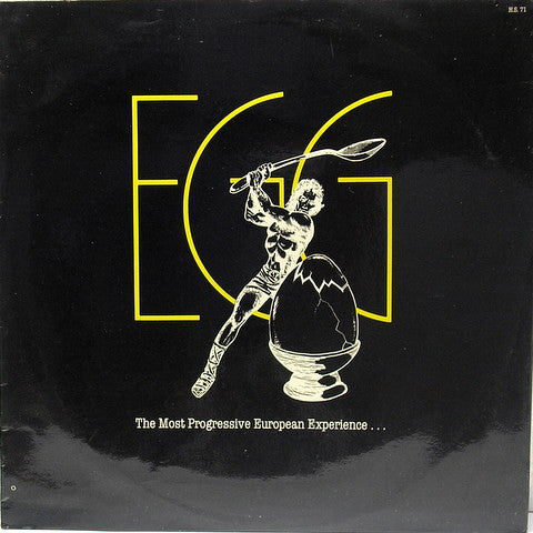 Image of Front Cover of 2844287S: LP - VARIOUS, The E.G.G. Sampler (Egg; HS 71, France 1978, Promo, Laminated Sleeve) Edge and Ring Wear  VG/VG